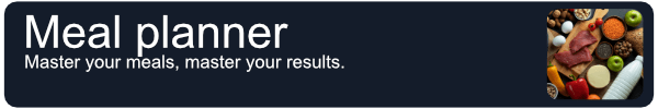 DadFit40 Meal planner to help you plan your meals for a great body